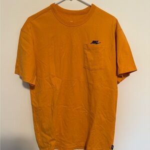 Nike Men's Orange Essentials Pocket T-Shirt